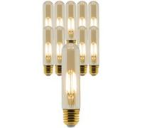 Zenitech - Lot de 10 ampoules déco filament LED Edison 4W E27 - Elexity G