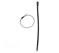 Zenitech - Lot de 10 Colliers de Câblage 9x 350mm - Plastique Durable pour Petits et Grands Projets Électriques - Installation Rapide et Efficace - Noir - 350mm