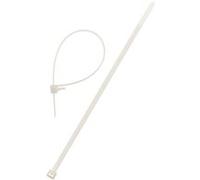 Zenitech Colliers de câblage réutilisables – Lot de 10 – 4,8 x 200 mm – Transparent
