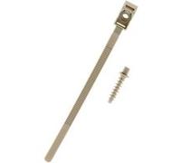 Zenitech – Lot de 10 colliers à embase avec chevilles Ø 16–32 mm