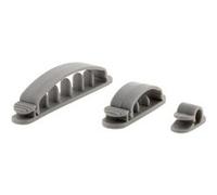 Lot de 10 fixes et range cordon ou câble (autocollants) - Zenitech