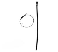Zenitech - Lot de 100 Colliers de Câblage 9x350mm - Idéal pour Lier ou Serrer les Câbles Électriques - Installation Rapide et Efficace - Plastique Durable - Noir - 350mm