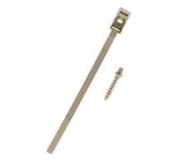 Zenitech - Lot de 100 colliers embases + chevilles Ø16/32mm