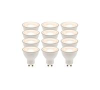 Zenitech - Lot de 12 spots LED 5W GU10 réflecteur