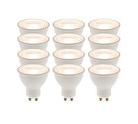 Zenitech - Lot de 12 spots LED 5W GU10 réflecteur