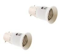 Lot de 2 adaptateurs de douille B22/E27 Zenitech