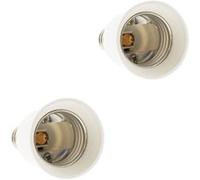 Zenitech - Lot de 2 adaptateurs douille E14/E27