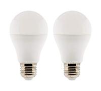 Zenitech Lot de 2 ampoules LED Standard 6W E27 470lm 2700K - Blanc chaud