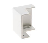 Zenitech Angles extérieurs 20 x 10 mm Lot de 2 Blanc