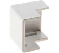 Zenitech Angles extérieurs 30 x 10 mm Lot de 2 Blanc