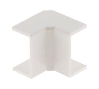 Zenitech Lot de 2 Angles intérieurs 20 x 10 mm Blanc | 2 angles intérieurs 20 x 10 mm, Blanc ; diamètre et géométrie adaptés au conduit ou à la moulure indiquée