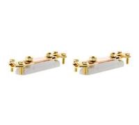Zenitech - Lot de 2 barrettes de coupure basses