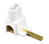 ZENITECH Lot de 2 bornes de raccordement horizontales