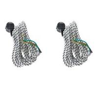 Zenitech - Lot de 2 cordons de fer à repasser 3G1 - 3m
