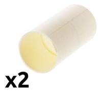 Zenitech - Lot de 2 manchons IRL Ø25mm - Blanc Blanc G