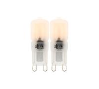 Zenitech - Lot de 2 pépite LED Pépite 2,5W G9 200lm 3000K -