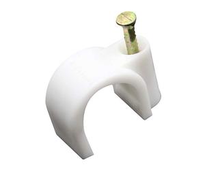 Zenitech-lot De 20 Attaches Plastiques Ã˜9 Blanc - Zenitech