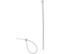 Lot de 20 colliers de câblage 2,5x 150mm Transparents - Zenitech