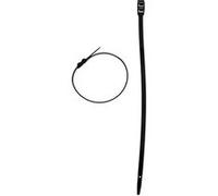 Zenitech - Lot de 20 Colliers de Câblage 9 x 350mm - Pratique pour Lier ou Serrer les Câbles Électriques - Installation Rapide et Efficace - Plastique Durable - Noir