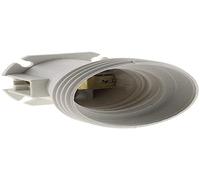 Zenitech - Lot de 20 Douilles de Chantier E27 - Douille pour Culot Standard - Résistantes et Faciles à Installer - Idéales pour Travaux de Construction - Blanc