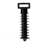 Zenitech - Lot de 20 embases Noires pour chevilles