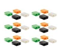 Zenitech - Lot de 24 range-cordons ou câbles taille M G