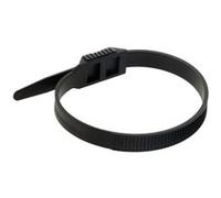 Lot de 25 colliers de câblage 6x175mm - Transparent - Zenitech