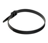 Zenitech Colliers de câblage 9 x 260 mm Noir - Lot de 25