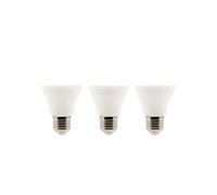 Zenitech - Lot de 3 ampoules LED E27 6W - Blanc chaud - 470lm 2700K