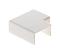 Zenitech - Lot de 4 angles plats 20 x 10mm - Blanc