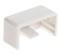 Zenitech Embouts pour moulure 20 x 10 mm – Lot de 4 – Blanc