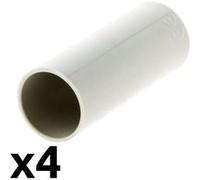 Zenitech - Lot de 4 manchons IRL Ø16mm - Gris Gris G