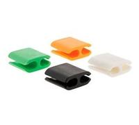 Zenitech - Lot de 4 ranges cordon ou câble taille M Multicolore G