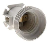 Zenitech - Lot de 5 Douilles de Chantier E27 - Douille pour Culot E27 - Idéal pour Chantiers et Travaux - Matériau Résistant - Blanc