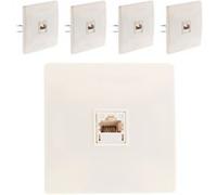 Zenitech - Lot de 5 prises téléphone RJ45 encastrables Diwone G
