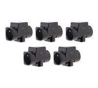Multiprise et distributeur CEE Zenitech - Lot de 5 triplites parafoudre 2x 16A 2P+T + 1x6A 2P - Noir