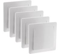 Zenitech - Lot de 5 va et vient encastrés 10A - Blanc - Orys blanc