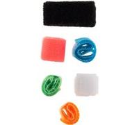 Zenitech - Lot de 6 rubans auto agrippants (12cm) pour cordon ou câble Multicolore G