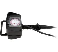 Zenitech Multiprise piquet 2 prises 16 A 1,5 m avec programmateur