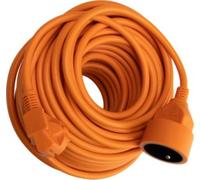 Zenitech Multiprise jardin 16A H05VV-F 3G1,5 mm² 25 m 2P+Terre Orange