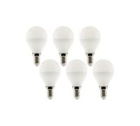 Zenitech - Pack de 6 ampoules LED 4,2W E14 sphérique