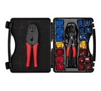 Pince à sertir/coupante + fixations + 500 cosses - Zenitech