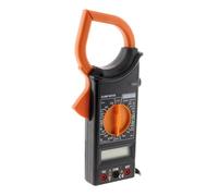 Zenitech - Pince Ampèremétrique 600V CAT III - 5 Fonctions avec Pochette de Rangement et Pointes de Touche - Alimentation Pile 9V 6F22 Incluse - Orange