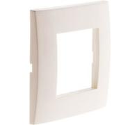 Plaque Blanc simple Mat + 1 support transp. + griffes - Simplea