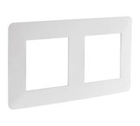 Zenitech Plaque de finition Artezo – blanche double