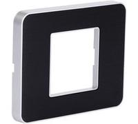 Zenitech - Plaque de finition simple Kalya - Noir Noir