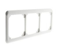 Zenitech Plaque de Finition Triple - Blanc