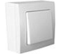 Zenitech Bouton poussoir saillie Bel'Vue Blanc