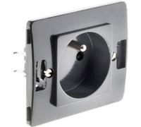 Zenitech Prise 2 P+T 16A - composable - Noir - Venus