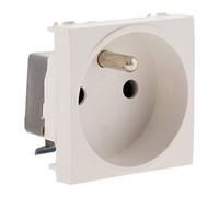 Zenitech Prise 2P+T Connexion Auto – Moteur seul – Blanc – Simplea